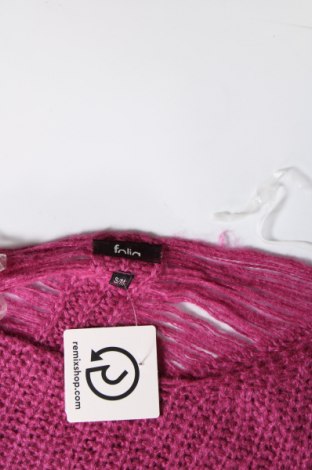 Γυναικείο πουλόβερ Folia, Μέγεθος S, Χρώμα Ρόζ , Τιμή 4,73 €