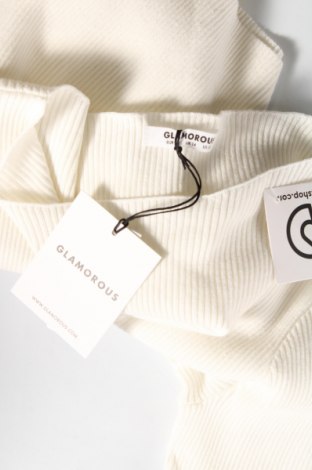 Дамски пуловер Glamorous, Размер L, Цвят Бял, Цена 20,10 лв.