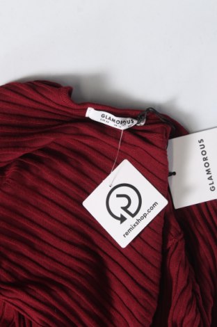 Дамски пуловер Glamorous, Размер XL, Цвят Червен, Цена 13,05 лв.