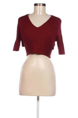 Дамски пуловер Glamorous, Размер XL, Цвят Червен, Цена 9,57 лв.