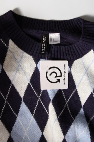 Дамски пуловер H&M Divided, Размер L, Цвят Многоцветен, Цена 4,93 лв.