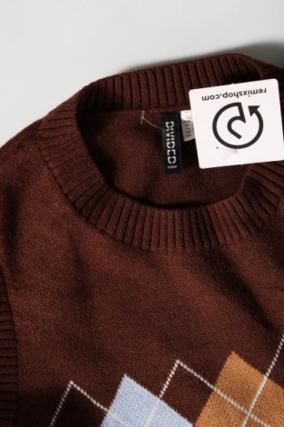 Дамски пуловер H&M Divided, Размер L, Цвят Кафяв, Цена 4,93 лв.