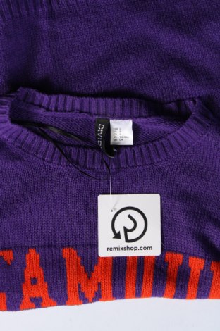 Damenpullover H&M Divided, Größe S, Farbe Lila, Preis € 2,83