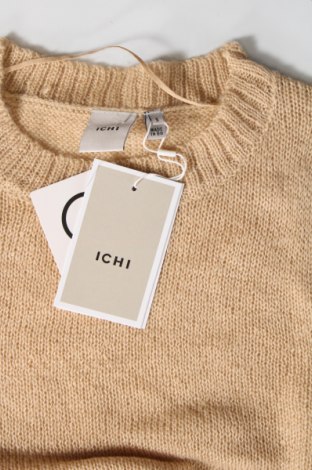Дамски пуловер Ichi, Размер S, Цвят Бежов, Цена 10,44 лв.