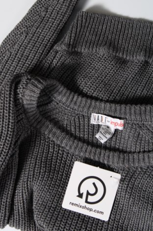Γυναικείο πουλόβερ Impulse, Μέγεθος M, Χρώμα Γκρί, Τιμή 4,15 €