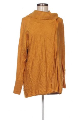 Γυναικείο πουλόβερ JM Collection, Μέγεθος L, Χρώμα Κίτρινο, Τιμή 2,87 €