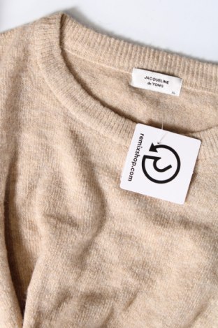 Дамски пуловер Jacqueline De Yong, Размер XL, Цвят Бежов, Цена 10,15 лв.