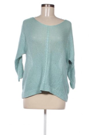Дамски пуловер Jean Pascale, Размер M, Цвят Зелен, Цена 20,30 лв.
