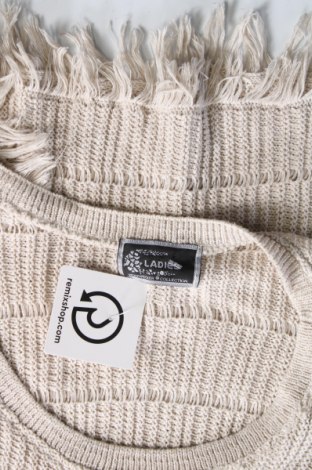 Γυναικείο πουλόβερ Ladies, Μέγεθος M, Χρώμα  Μπέζ, Τιμή 5,38 €
