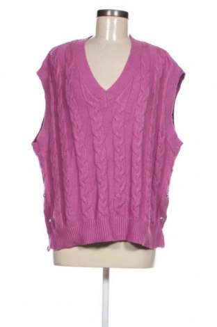 Дамски пуловер Laura Torelli, Размер L, Цвят Лилав, Цена 4,64 лв.