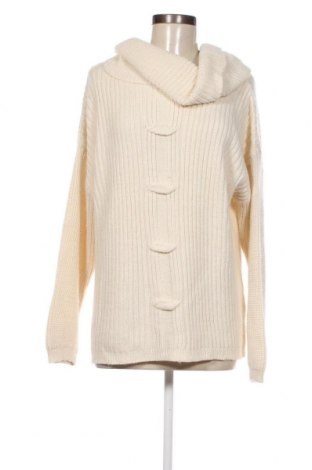 Дамски пуловер Laura Torelli, Размер L, Цвят Екрю, Цена 21,75 лв.