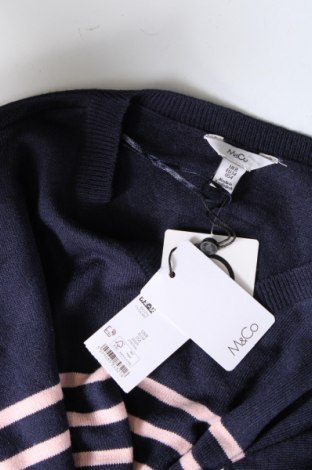 Дамски пуловер M&Co., Размер XS, Цвят Син, Цена 14,26 лв.
