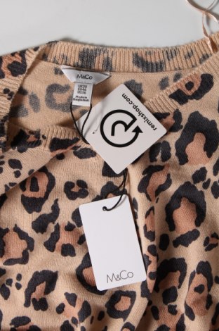 Дамски пуловер M&Co., Размер XL, Цвят Бежов, Цена 46,00 лв.