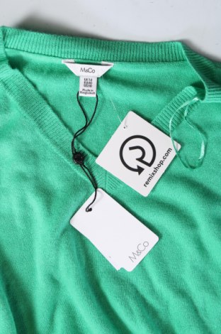 Дамски пуловер M&Co., Размер M, Цвят Зелен, Цена 46,00 лв.