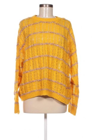Дамски пуловер Minus, Размер M, Цвят Жълт, Цена 15,40 лв.