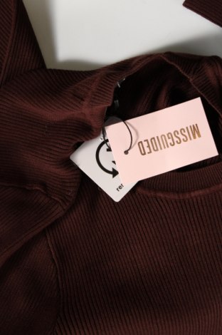 Γυναικείο πουλόβερ Missguided, Μέγεθος XL, Χρώμα Καφέ, Τιμή 6,16 €