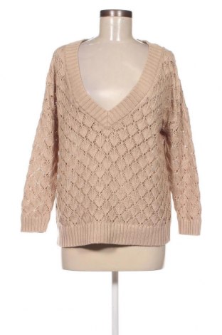 Дамски пуловер Mohito, Размер XS, Цвят Бежов, Цена 4,35 лв.