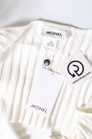 Дамски пуловер Monki, Размер XL, Цвят Бял, Цена 8,33 лв.