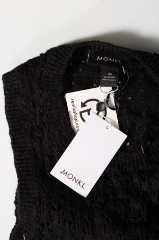 Γυναικείο πουλόβερ Monki, Μέγεθος XS, Χρώμα Μαύρο, Τιμή 25,26 €