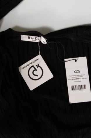 Pulover de femei NA-KD, Mărime XXS, Culoare Negru, Preț 22,89 Lei