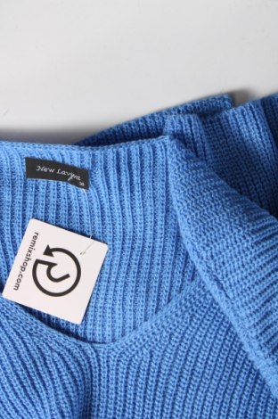 Дамски пуловер New Laviva, Размер M, Цвят Син, Цена 9,57 лв.