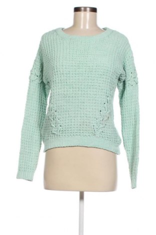 Дамски пуловер No Boundaries, Размер S, Цвят Зелен, Цена 8,70 лв.