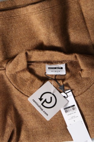 Дамски пуловер Noisy May, Размер L, Цвят Кафяв, Цена 7,82 лв.