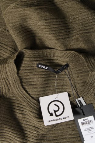 Damenpullover ONLY, Größe XS, Farbe Grün, Preis € 4,45