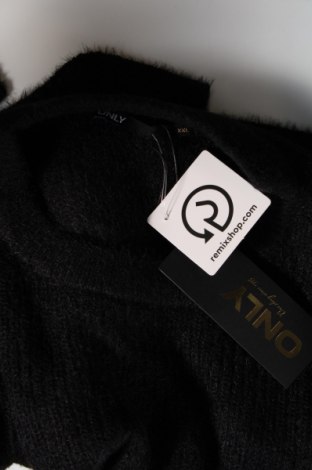 Дамски пуловер ONLY, Размер XXL, Цвят Черен, Цена 10,80 лв.