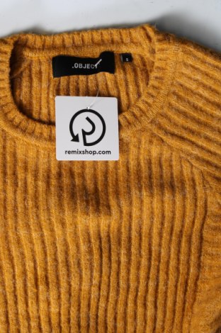 Damski sweter Object, Rozmiar S, Kolor Żółty, Cena 12,99 zł