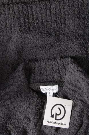 Дамски пуловер Olivia Sky, Размер L, Цвят Сив, Цена 5,51 лв.