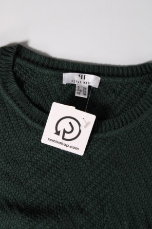 Дамски пуловер Peter Hahn, Размер S, Цвят Зелен, Цена 15,40 лв.