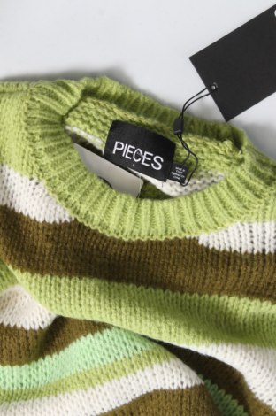 Damski sweter Pieces, Rozmiar L, Kolor Zielony, Cena 25,91 zł