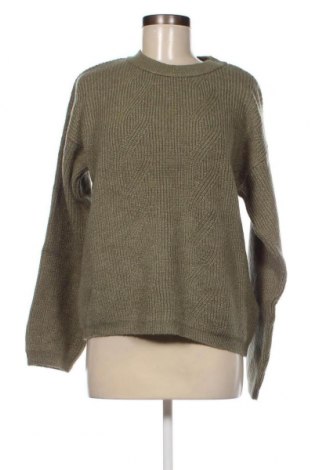 Дамски пуловер Pieces, Размер M, Цвят Зелен, Цена 10,26 лв.
