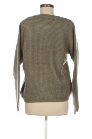 Дамски пуловер Pieces, Размер M, Цвят Зелен, Цена 54,00 лв.