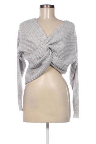 Γυναικείο πουλόβερ Pieces, Μέγεθος L, Χρώμα Γκρί, Τιμή 6,96 €