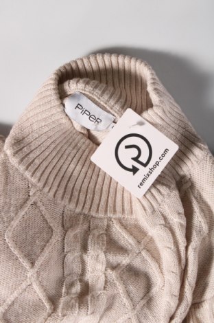 Дамски пуловер Piper, Размер L, Цвят Бежов, Цена 7,25 лв.