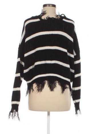 Γυναικείο πουλόβερ Polly & Esther, Μέγεθος M, Χρώμα Μαύρο, Τιμή 5,38 €