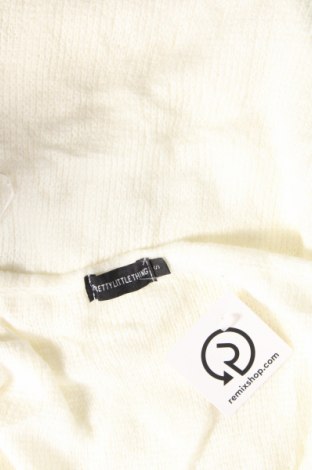 Γυναικείο πουλόβερ Pretty Little Thing, Μέγεθος S, Χρώμα Εκρού, Τιμή 2,69 €