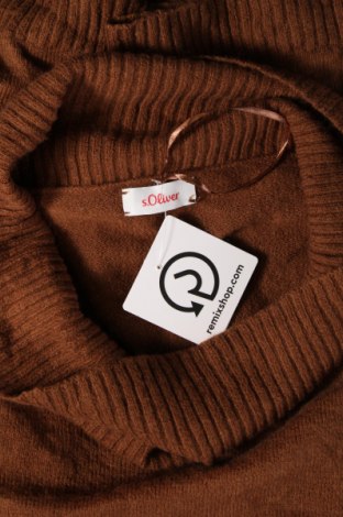 Дамски пуловер S.Oliver, Размер M, Цвят Кафяв, Цена 5,51 лв.