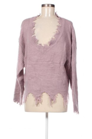 Γυναικείο πουλόβερ SHEIN, Μέγεθος XL, Χρώμα Σάπιο μήλο, Τιμή 2,87 €