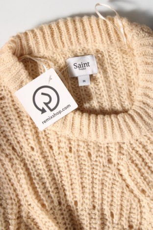 Дамски пуловер Saint Tropez, Размер M, Цвят Бежов, Цена 8,70 лв.