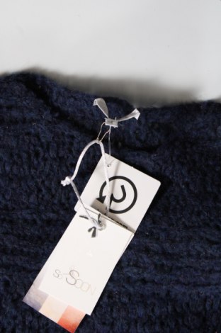 Дамски пуловер So Soon, Размер XS, Цвят Син, Цена 9,20 лв.