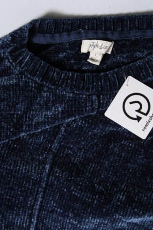 Γυναικείο πουλόβερ Style & Co, Μέγεθος L, Χρώμα Μπλέ, Τιμή 5,92 €