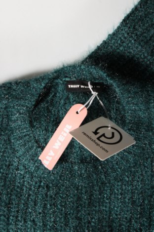Дамски пуловер Tally Weijl, Размер XS, Цвят Зелен, Цена 9,66 лв.