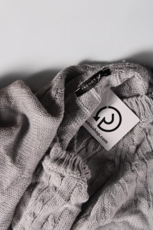 Дамски пуловер Trendyol, Размер M, Цвят Сив, Цена 6,67 лв.