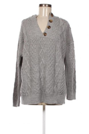 Дамски пуловер Trendyol, Размер S, Цвят Сив, Цена 3,48 лв.