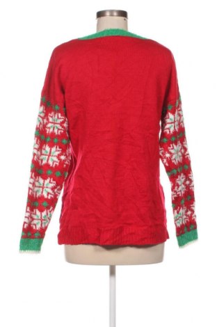Дамски пуловер United States Sweaters, Размер L, Цвят Червен, Цена 29,00 лв.
