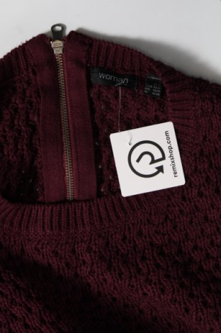 Дамски пуловер Woman By Tchibo, Размер M, Цвят Червен, Цена 8,70 лв.