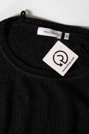 Дамски пуловер Yessica, Размер M, Цвят Черен, Цена 5,22 лв.